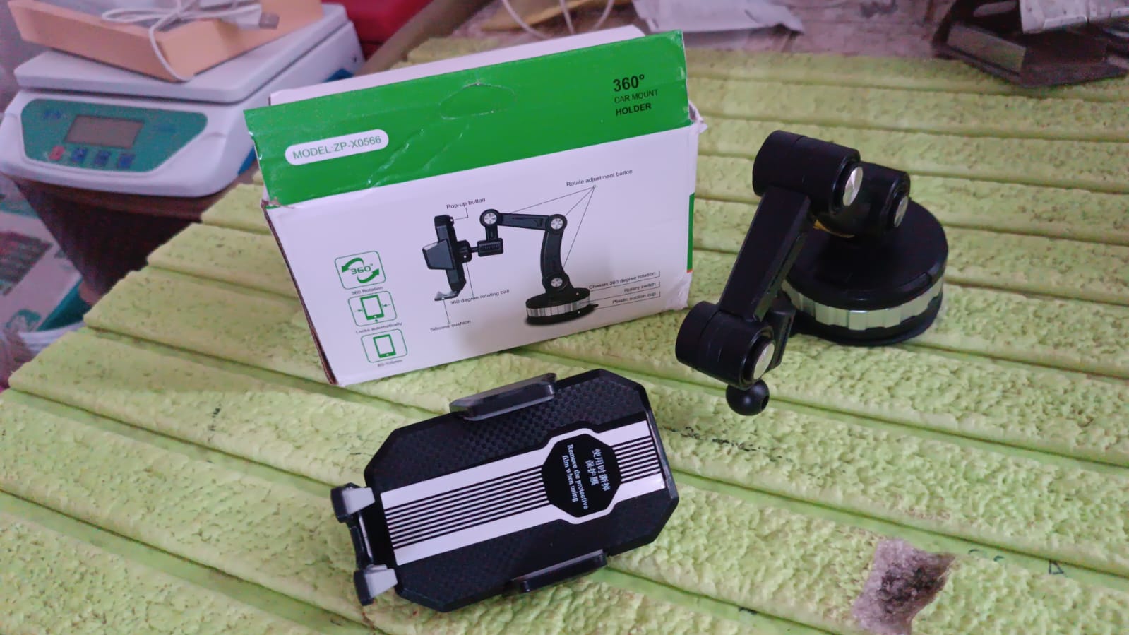 360° Rotation Car Phone Holder Mount (1 Pc) 360° Rotation Car Phone Holder Mount (1 Pc)